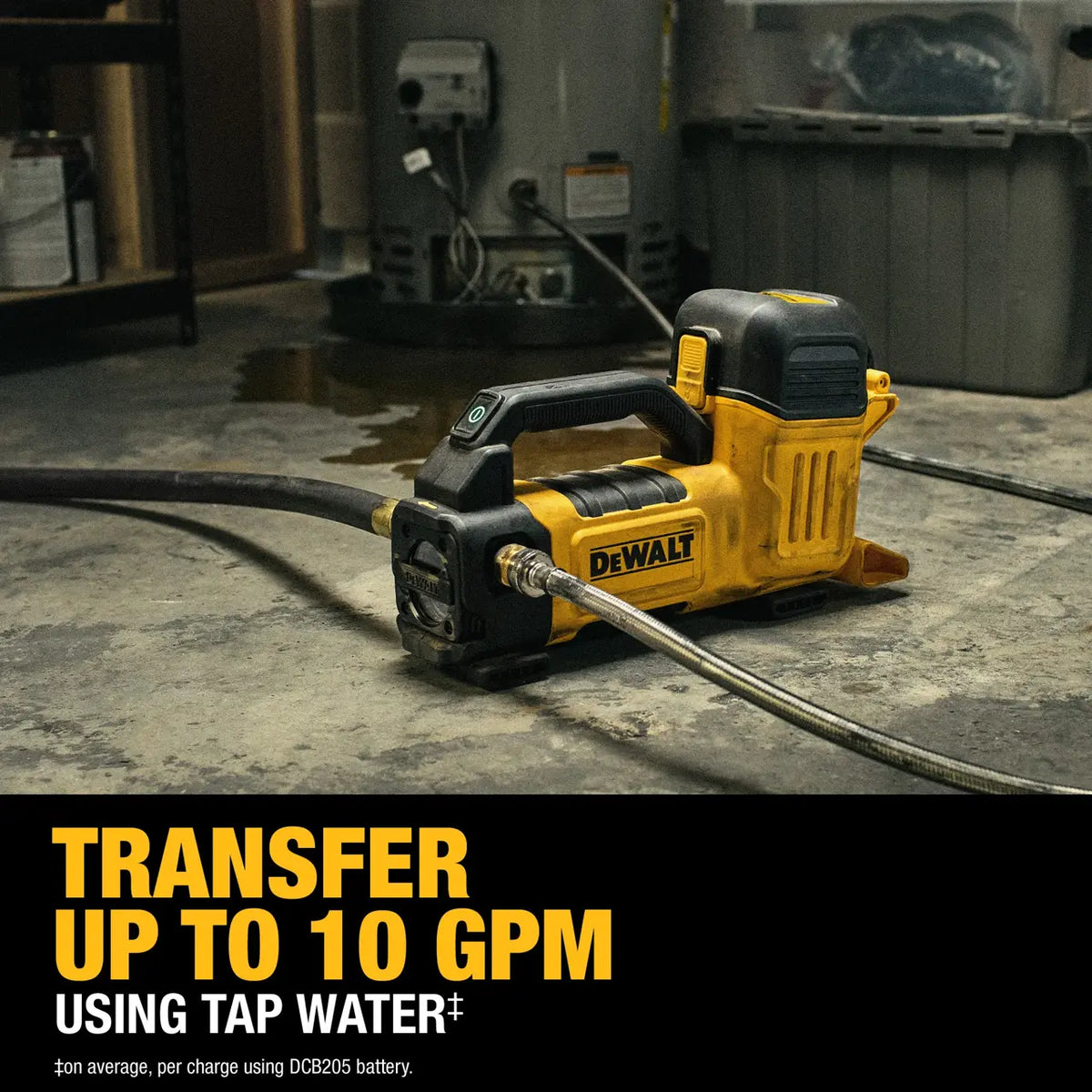 DEWALT DCE050P1 - 20V MAX* Transfer Pump Kit