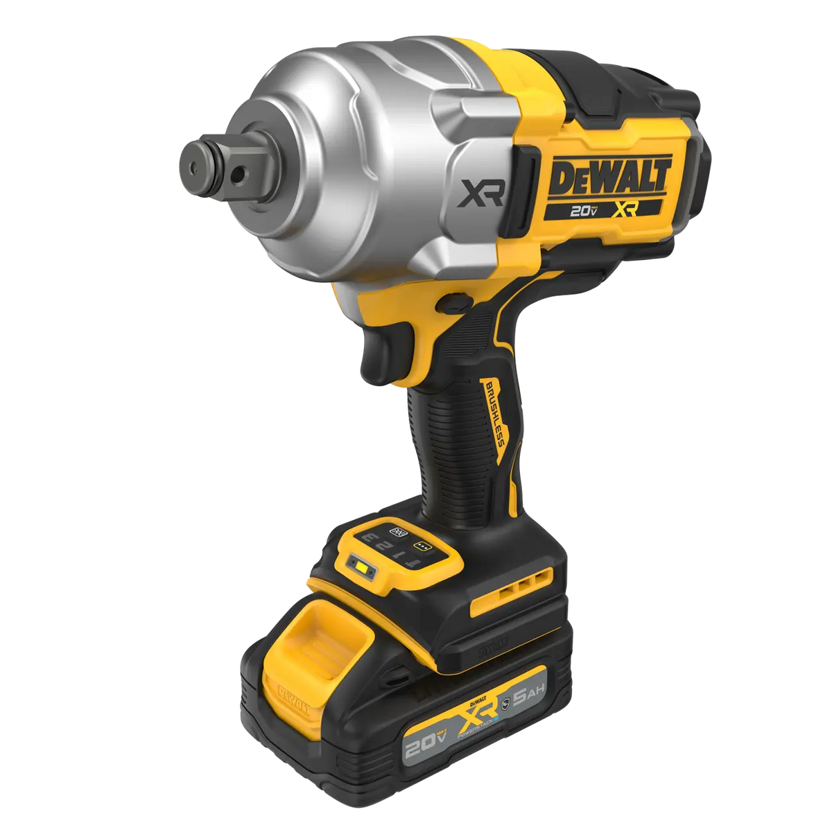 DEWALT DCF964GH1 - 20V MAX* XR® 3/4-in Brushless High Torque Hog Ring Impact Wrench Kit