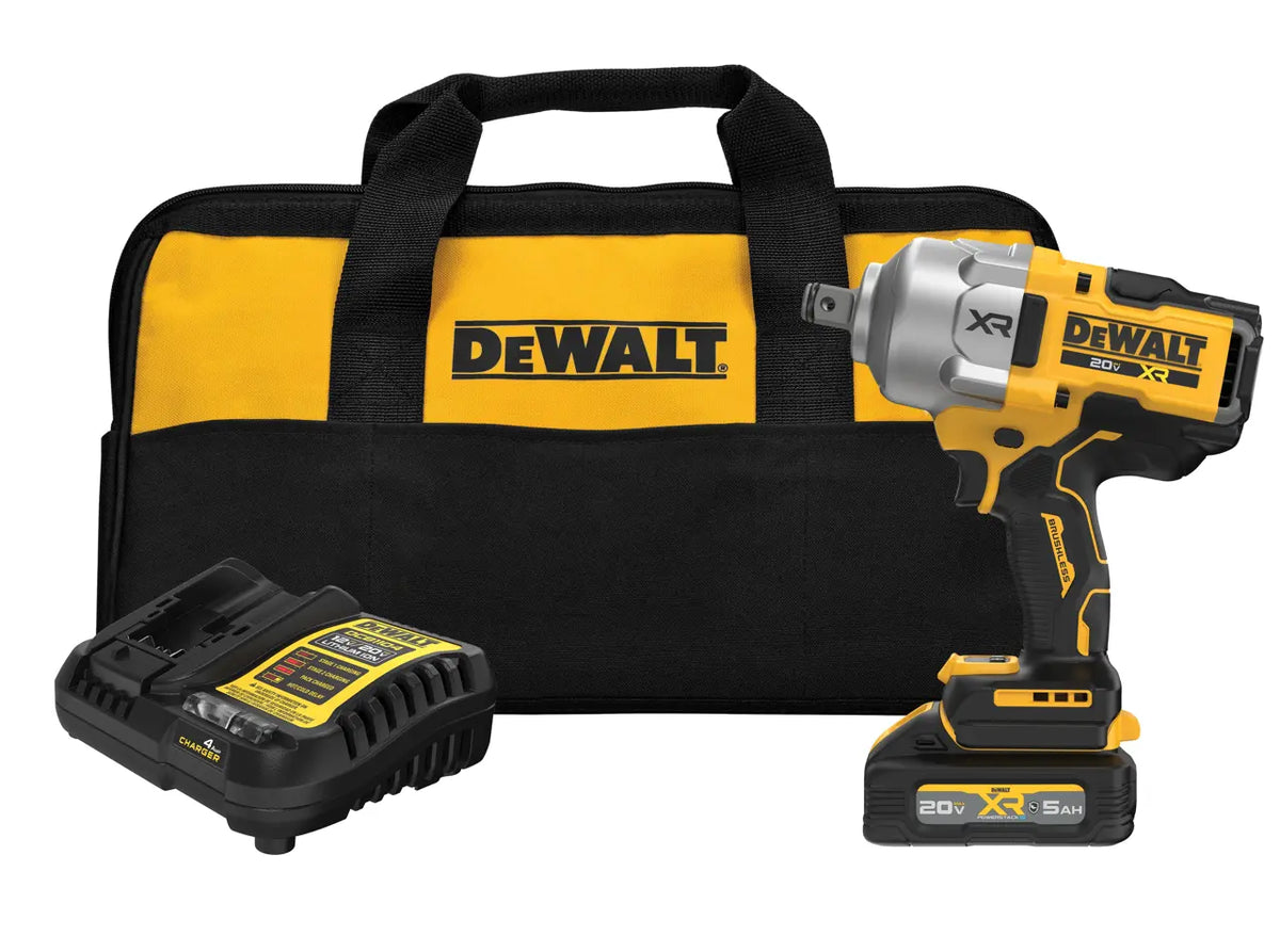 DEWALT DCF964GH1 - 20V MAX* XR® 3/4-in Brushless High Torque Hog Ring Impact Wrench Kit