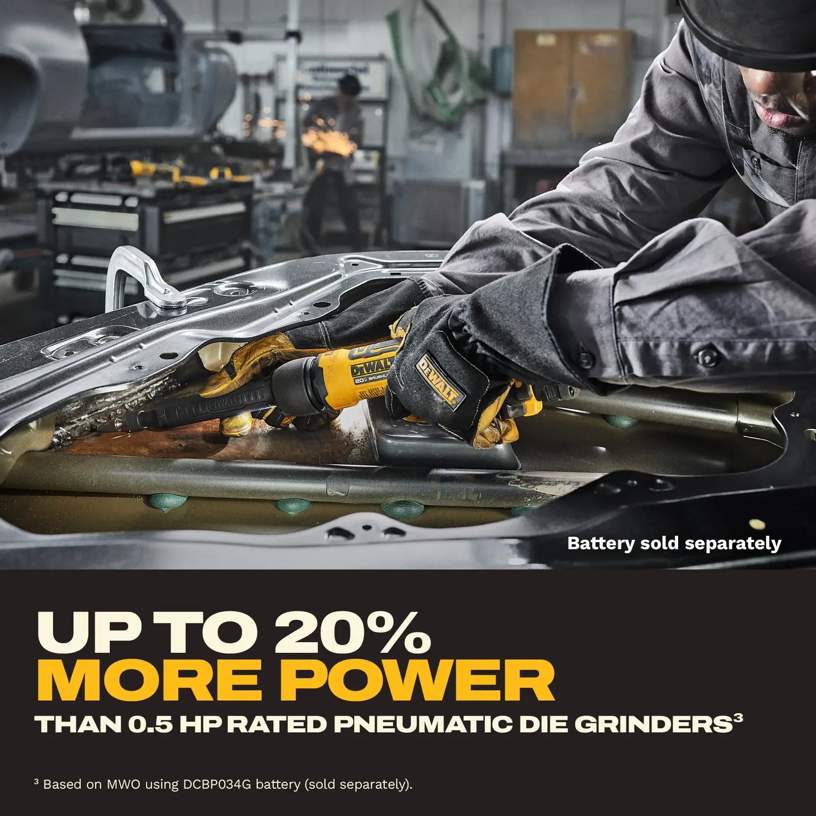 DEWALT DCG420XB - ATOMIC™ 20V MAX* Extended Die Grinder (Tool Only)