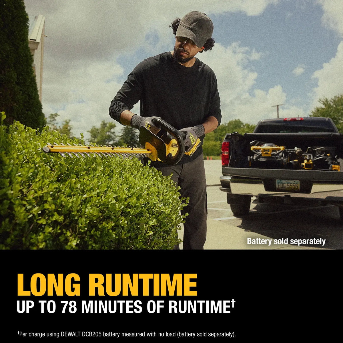 DEWALT DCHT821B - 20V MAX 22-in. Cordless Hedge Trimmer