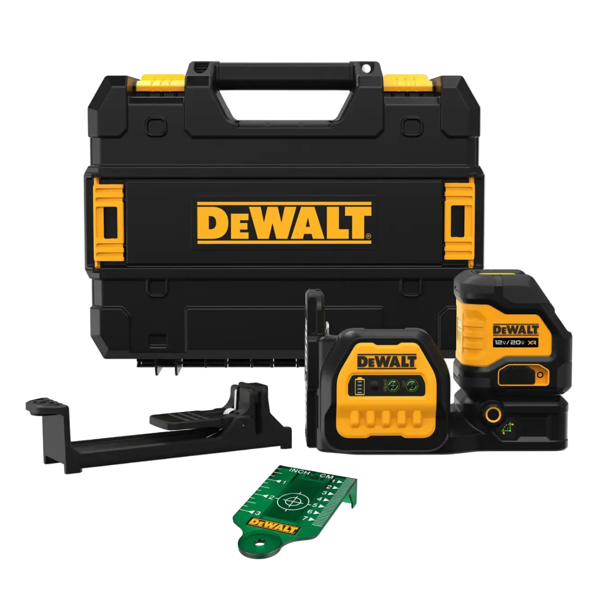 DEWALT DCLE34020GB - 20V MAX* XR® Cordless Cross Line Green Laser