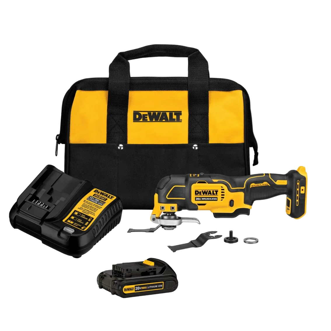 DEWALT DCS356C1 - 20V MAX* 3-Speed Cordless Oscillating Multi-Tool Kit