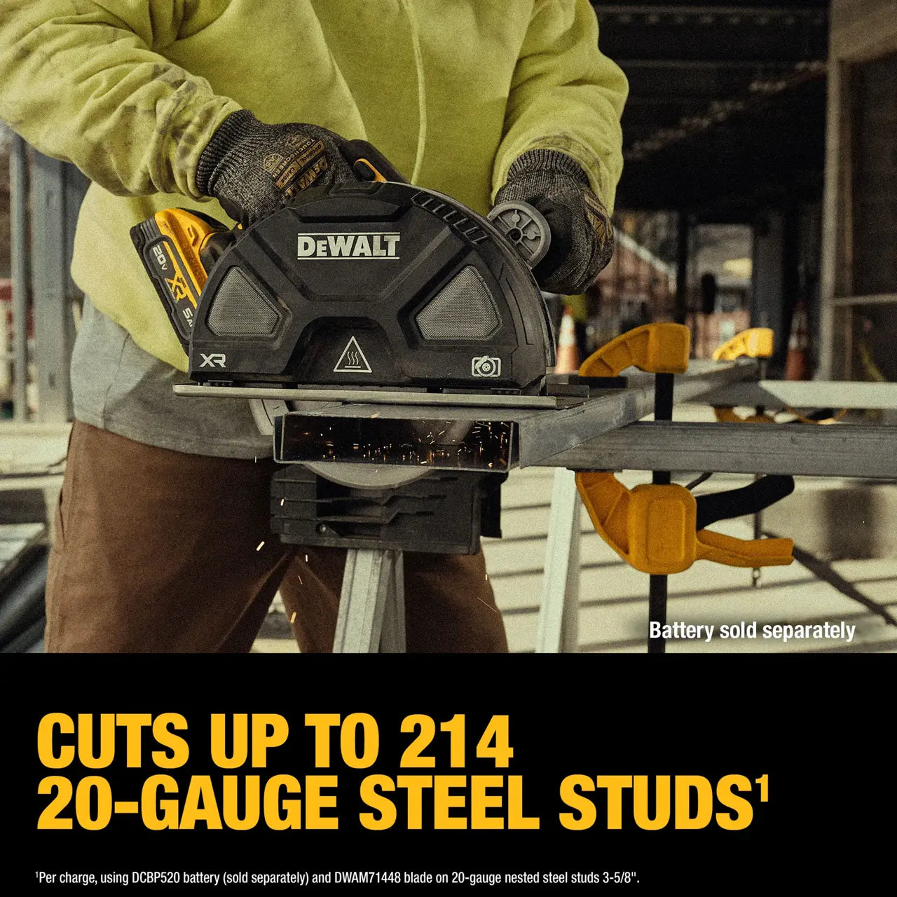 DEWALT DCS383B - 20V MAX* XR® 7-1/4-In. Metal Cutting Circular Saw