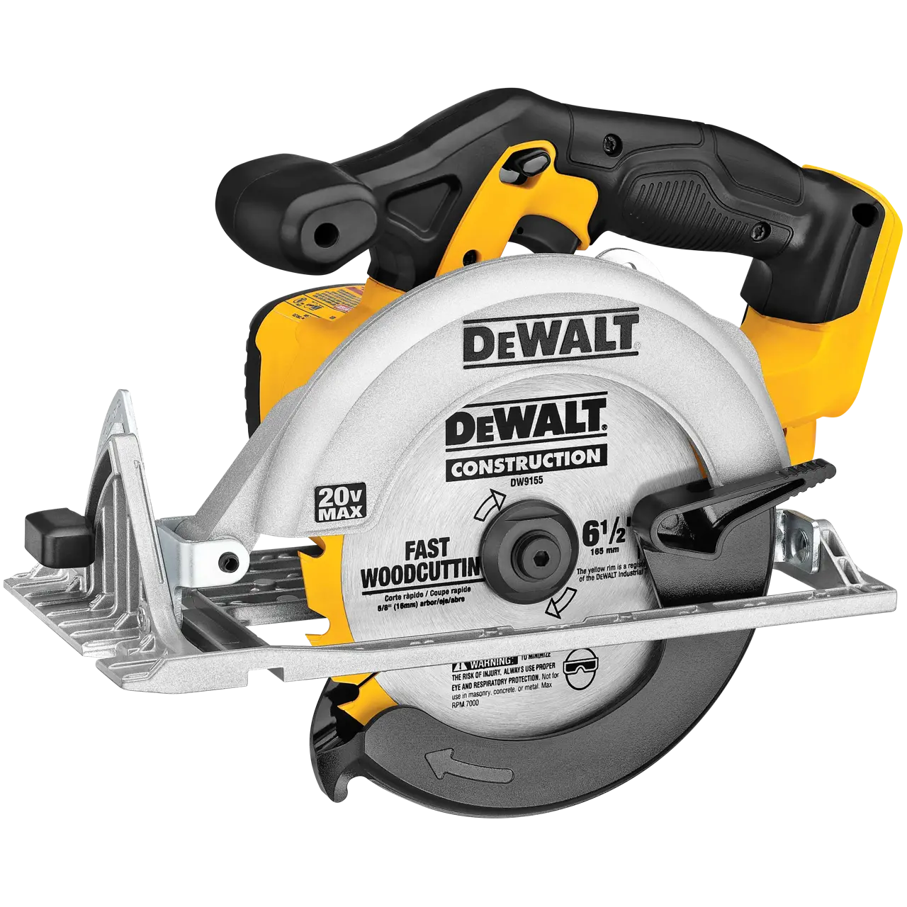 DEWALT DCS391B - 20V MAX* 6-1/2-in. (165mm) circular saw