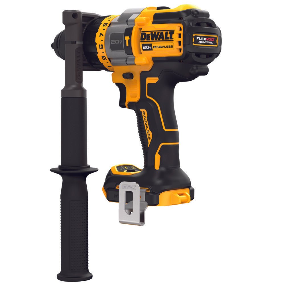 DEWALT DCD999B-20V MAX* XTREME Pro Cordless Brushless 1/2 in 3-Speed Hammer Drill - Wise Line Tools