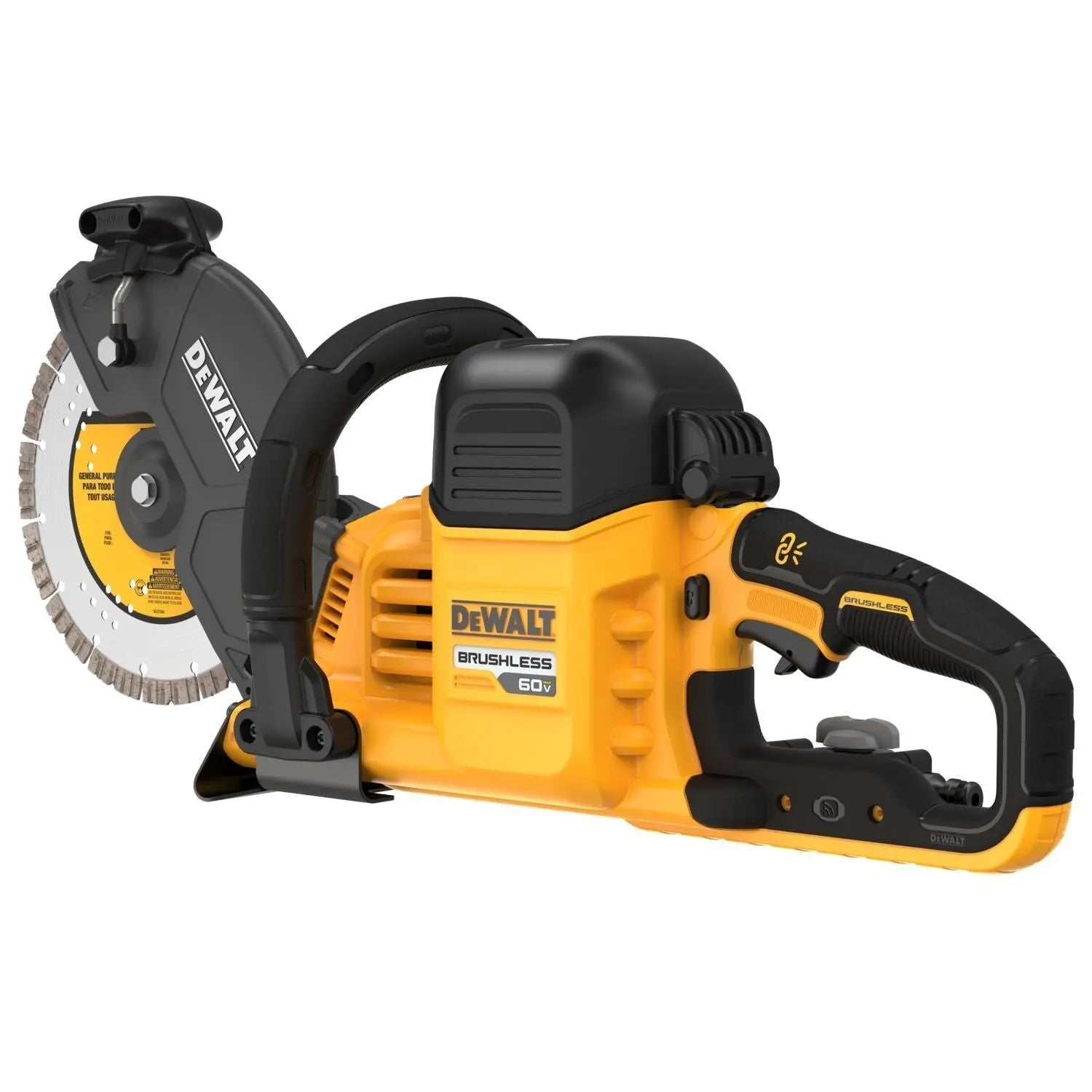 DEWALT DCS692X2-60V MAX* Brushless Cordless 9 in. Cut-Off Saw DEWALT
