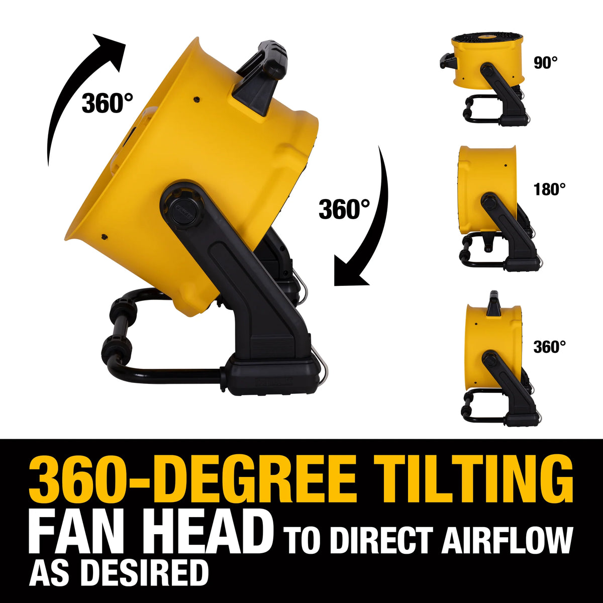 DEWALT DXF1616 - 16" Benchtop/Hanging Fan