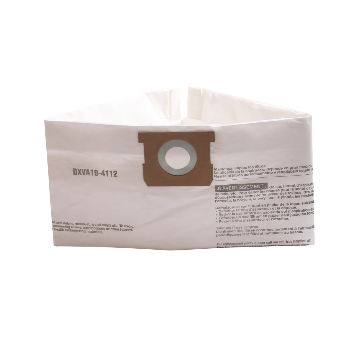 DEWALT DXVA19-4112 - 12 Gallon to 16 Gallon Fine Dust Bag (Pack of 3)