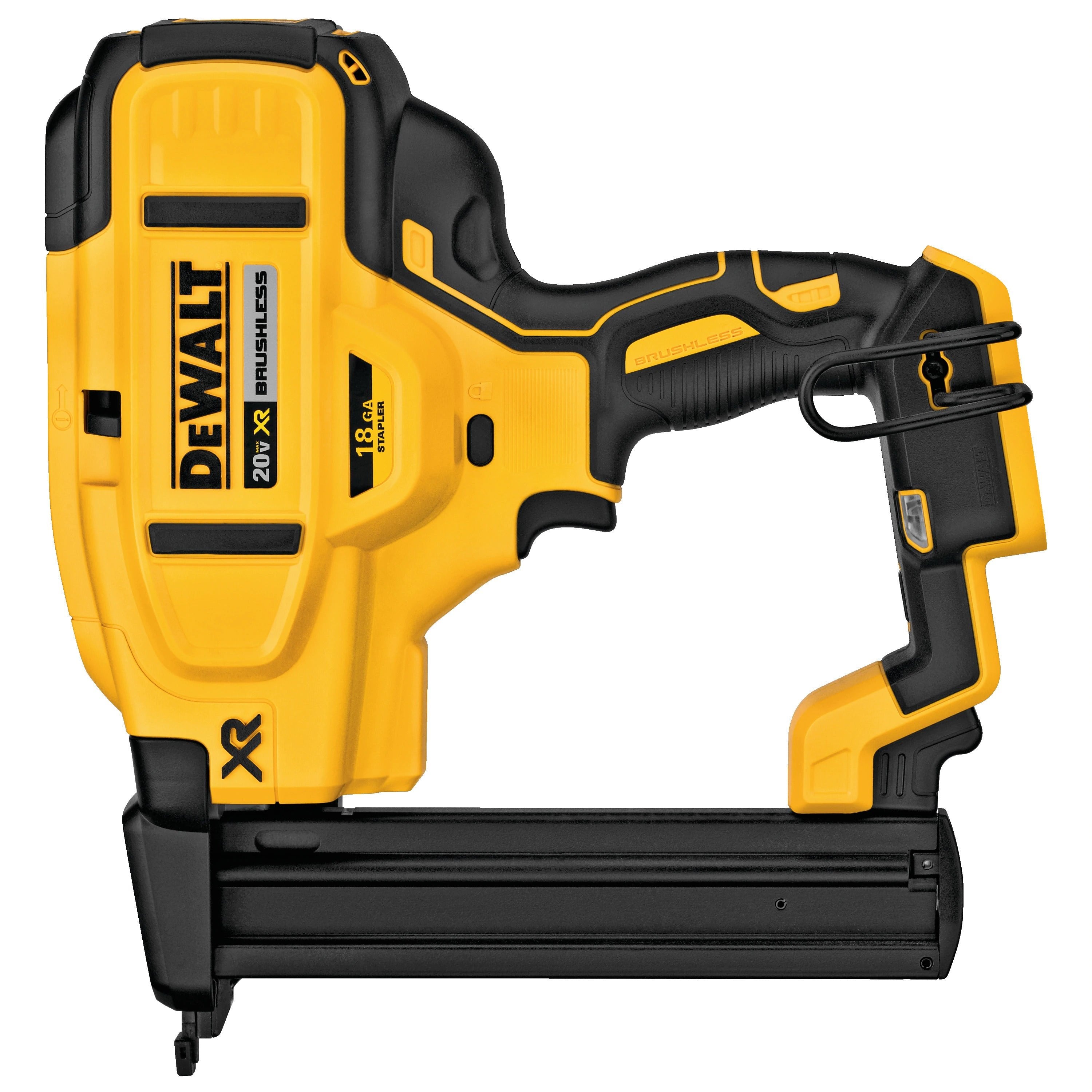 Dewalt DCN681B - 20V MAX* XR® 18 GA CORDLESS NARROW CROWN STAPLER (TOOL ONLY) - Wise Line Tools
