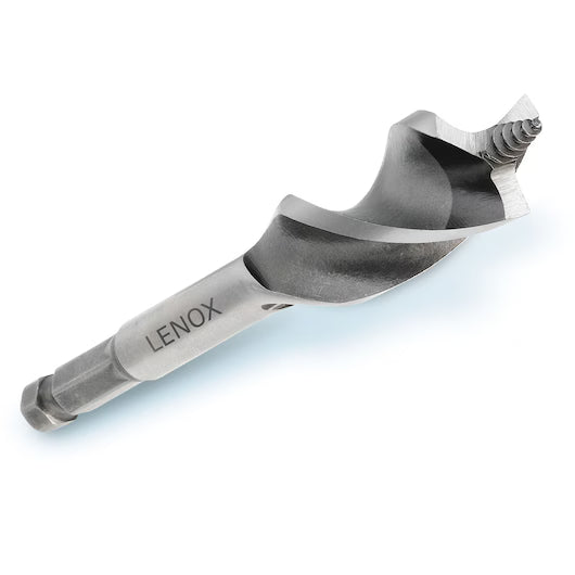 Lenox 1094806A1216 - 6" x 3/8" Bi-Metal Utility Wood Drill Bit