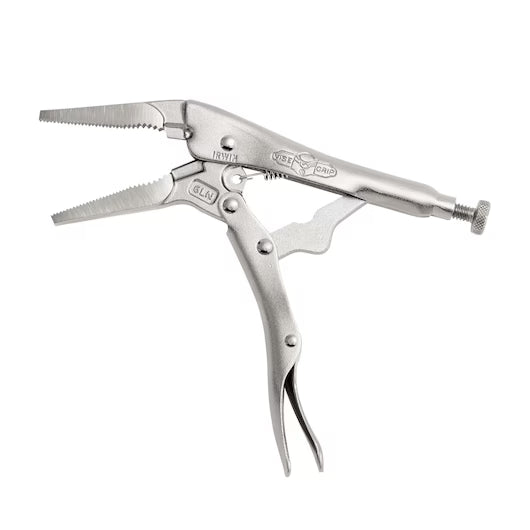 Irwin 1402L3 - 6" Long Nose Locking Pliers with Wire Cutter