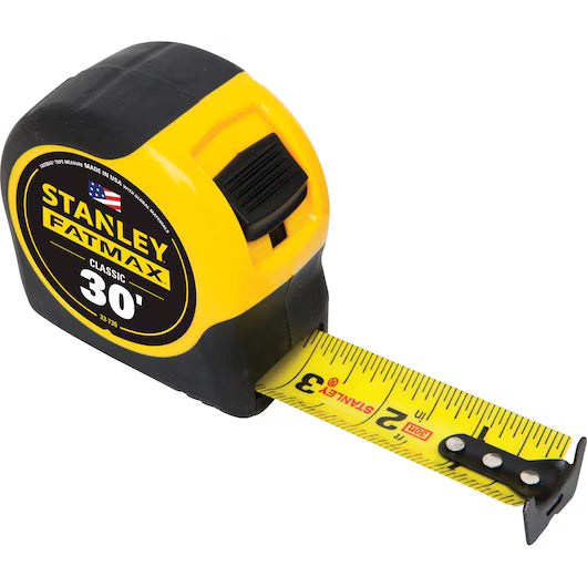 STANLEY 33-730 - FATMAX® 30 ft .Classic Tape Measure