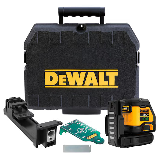 DeWalt DCLE34021B - 20V MAX* Green Cross Line Laser (Tool Only)