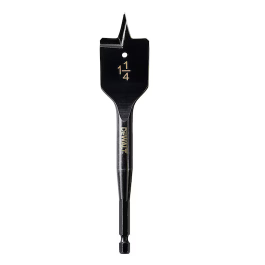 DeWalt DW1584 - 1/4" x 6" Heavy Duty Spade Bit