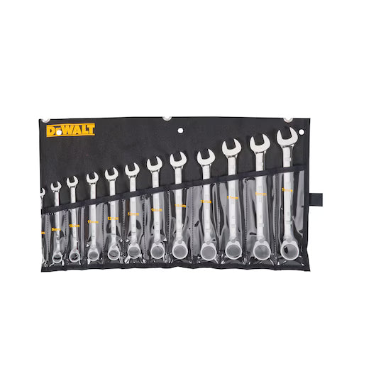DeWalt DWMT19230 - 12 Piece Ratcheting Metric Wrench Set