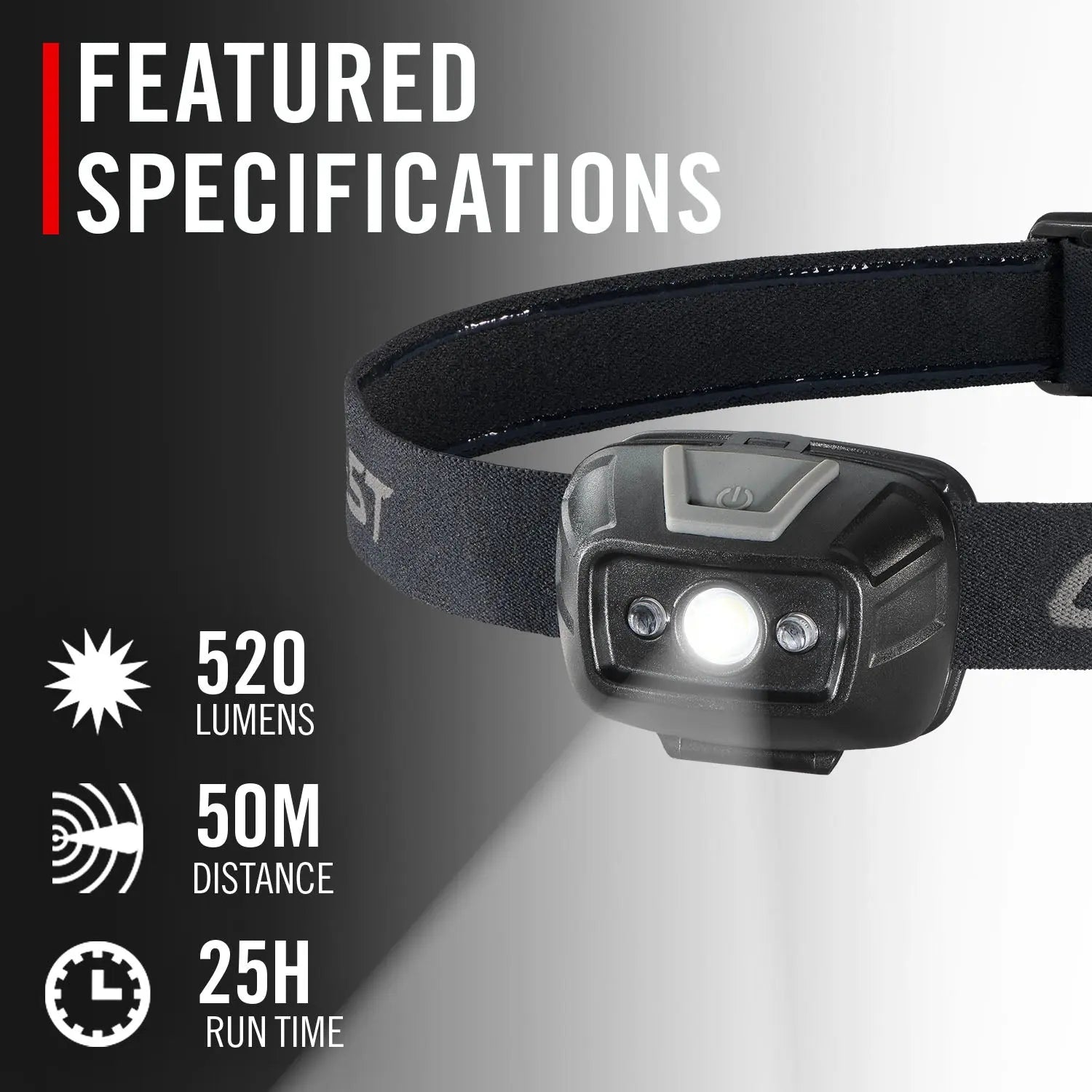 Coast 30798 - FL20R 520 Lumen Headlamp