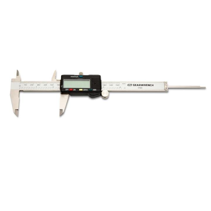 Gearwrench 3756D - 6" Digital SAE/Metric Caliper with Large LCD Window