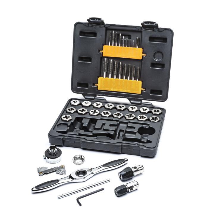 Gearwrench 3886 - 42 Piece Metric Ratcheting Tap and Die Set