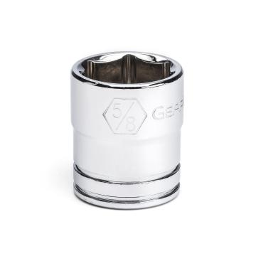 Gearwrench 3/8" Drive 6 Point Standard Depth Sockets Chrome Polish Metric/SAE