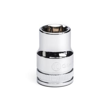 Gearwrench 3/8" Drive 6 Point Standard Depth Sockets Chrome Polish Metric/SAE