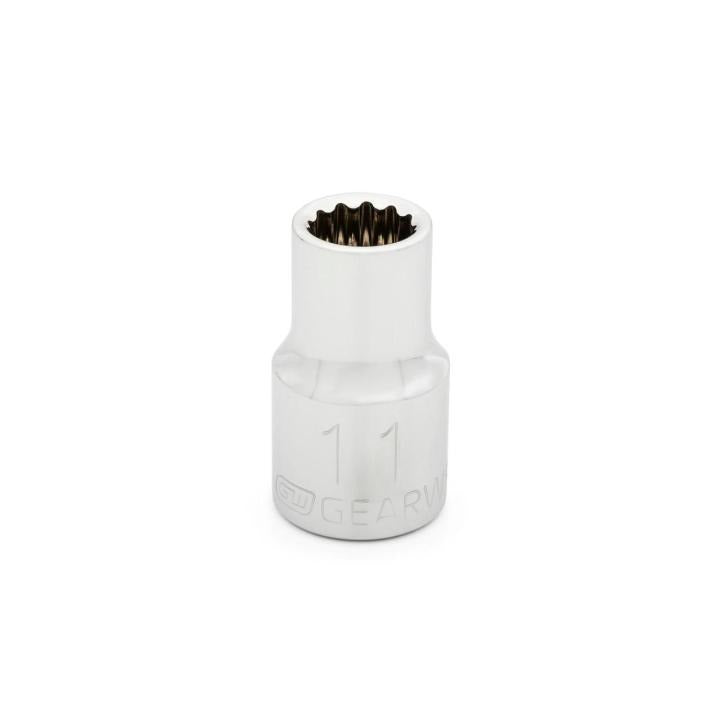 Gearwrench 80746 - 1/2" Drive 12 Point Standard Metric Socket 11mm