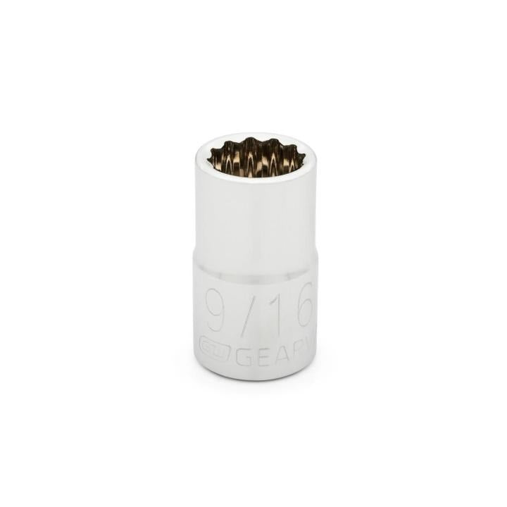 Gearwrench 80762 - 1/2" Drive 12 Point Standard SAE Socket 9/16"
