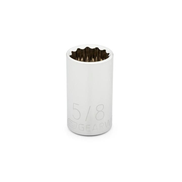 Gearwrench 80763 - 1/2" Drive 12 Point Standard SAE Socket 5/8"