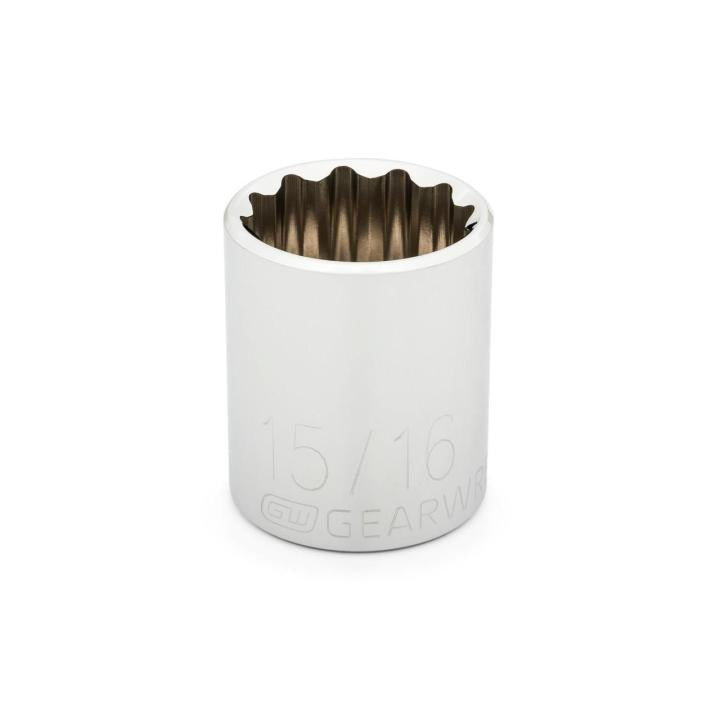 Gearwrench 80768 - 1/2" Drive 12 Point Standard SAE Socket 15/16"
