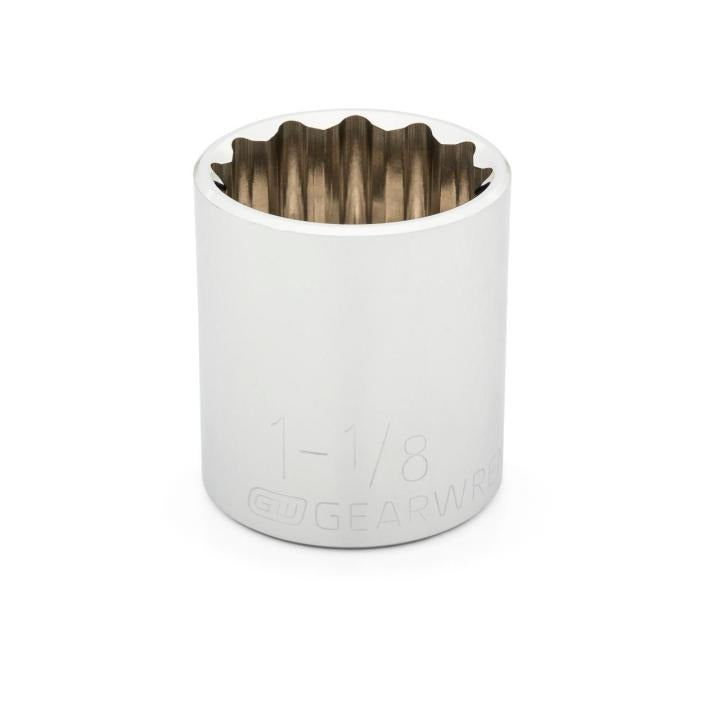 Gearwrench 80771 - 1/2" Drive 12 Point Standard SAE Socket 1-1/8"