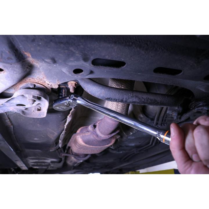 Gearwrench 81230T - 4 Piece 1/4", 3/8" & 1/2" Drive 90-Tooth Flex Head Teardrop Ratchet Set