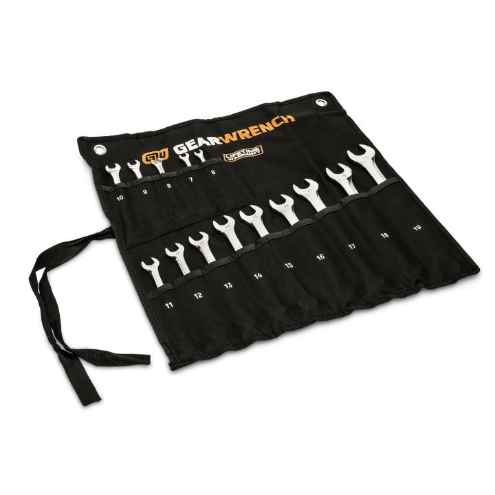 Gearwrench 81925 - 14 Piece 6 Point Combination Metric Wrench Set