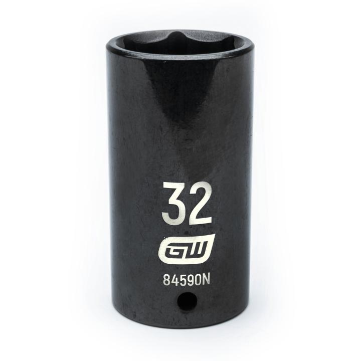 Gearwrench 84590N - 1/2" Drive 6 Point Deep Impact Metric Socket 32mm