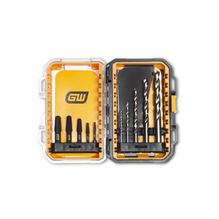 Gearwrench 84786 - 10 Piece Bolt Biter™ Screw Extractor Set
