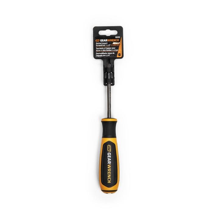 Gearwrench 86092 - 1/4" x 4" Bolt Biter™ Slotted Dual Material Extraction Screwdriver
