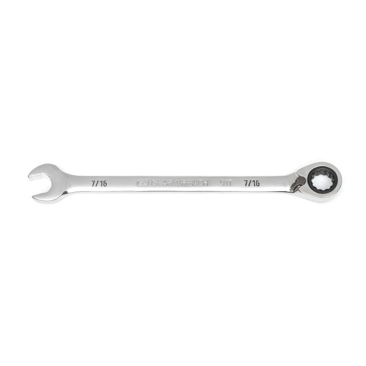 Gearwrench 86644 - 7/16" 90-Tooth 12 Point Reversible Ratcheting Wrench