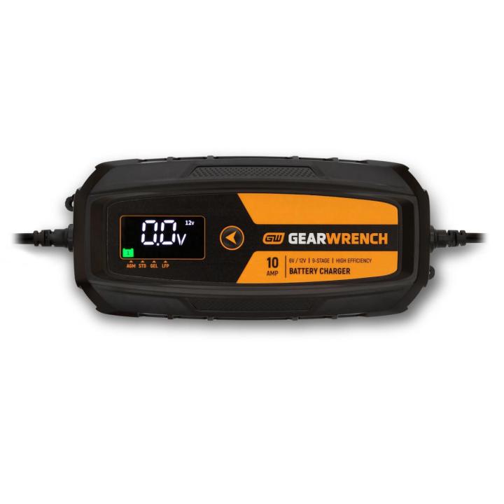 Gearwrench GWBC100 - 10A 6V/12V Battery Charger and Maintainer