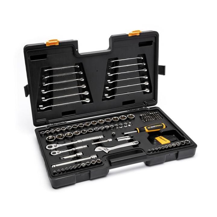 Gearwrench GWPRO138 - 138 Piece 1/4" & 3/8" Drive 72-Tooth 6 Point Professional Tool Set