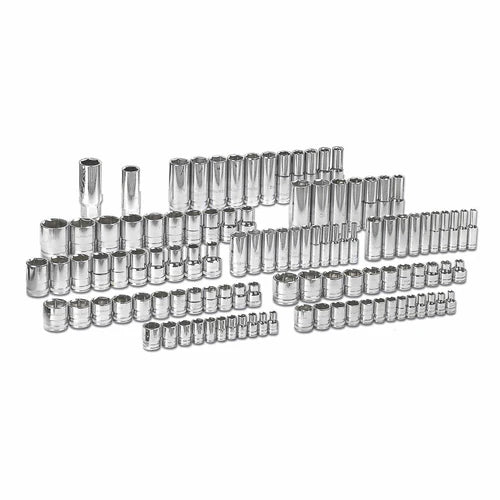 Gearwrench 80932 - 165 Pc. 1/4", 3/8" & 1/2" Drive 6 Point Standard & Deep SAE/Metric Mechanics Tool Set