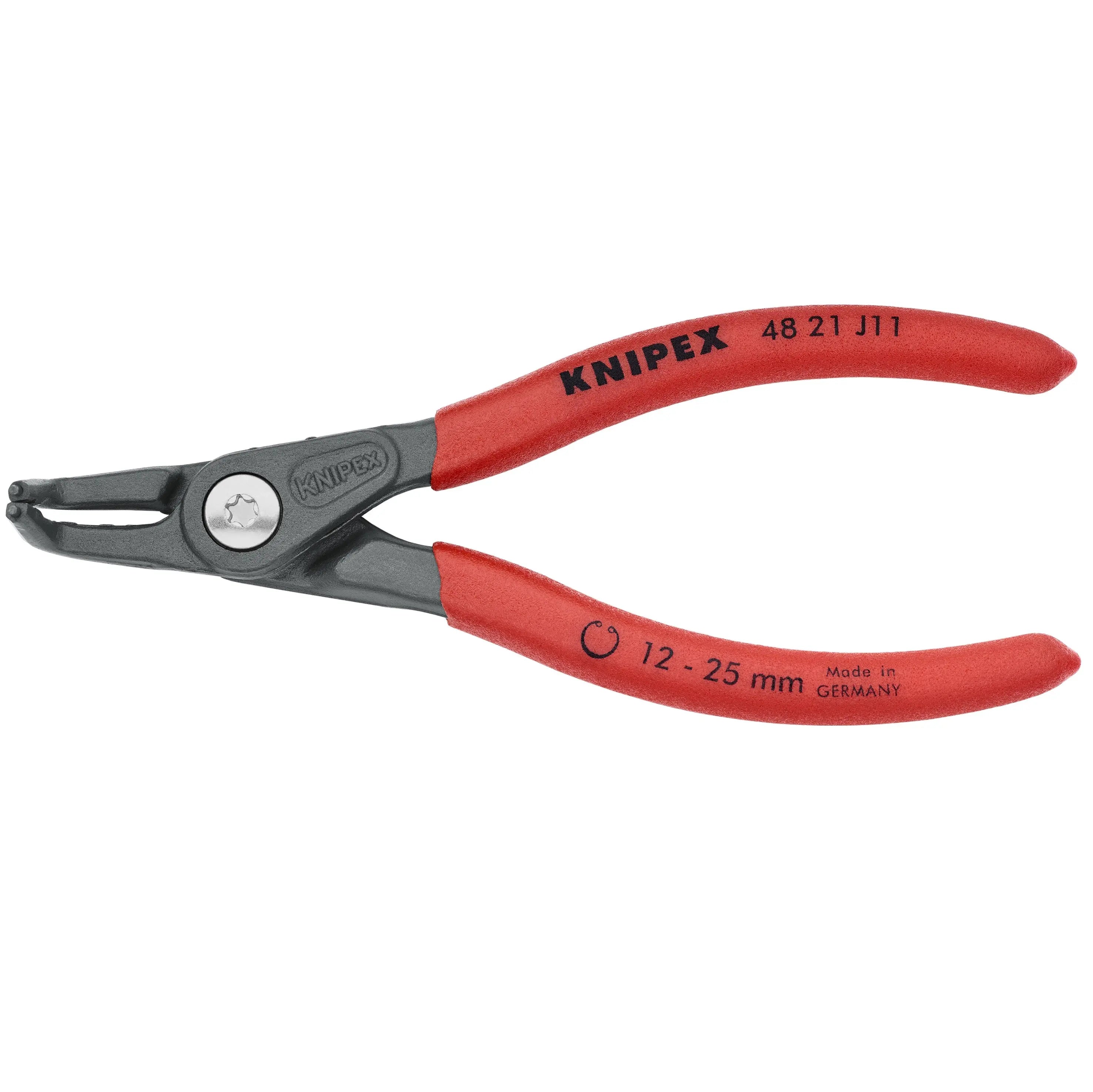 KNIPEX 4821J11 - 5" Internal 90° Angled Precision Snap Ring Pliers KNIPEX