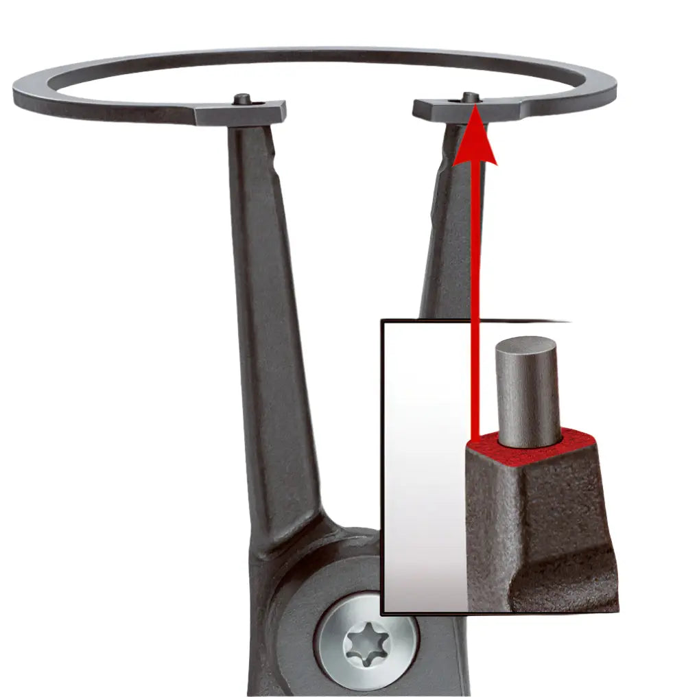 KNIPEX 4911A2 - 7 1/4" External Precision Snap Ring Pliers KNIPEX