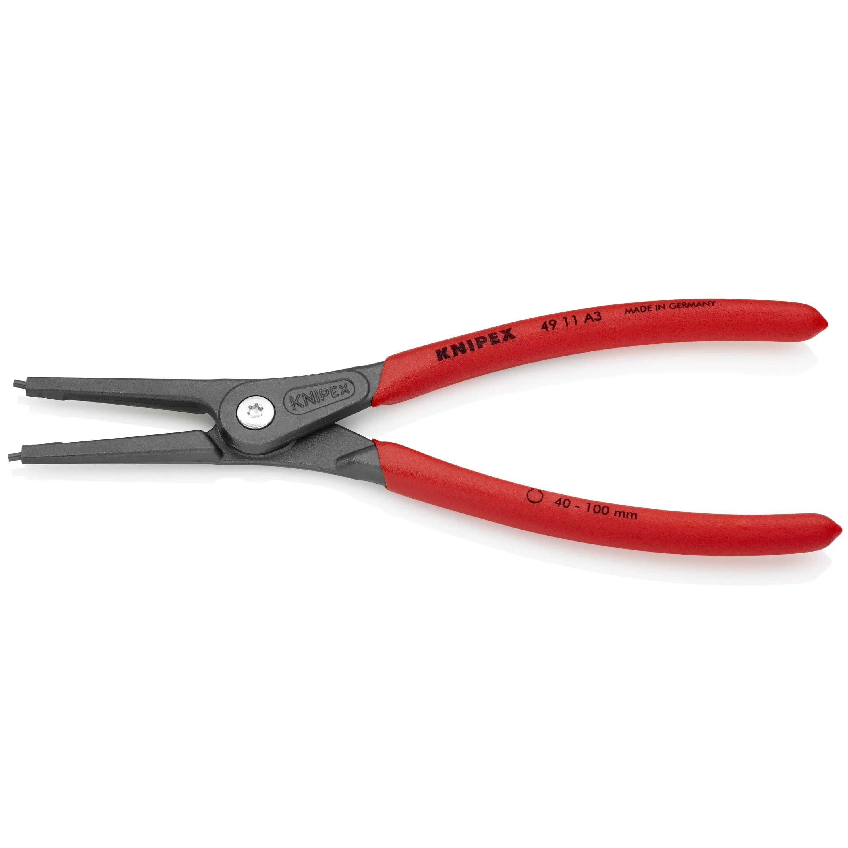 KNIPEX 4911A3 - 9" External Precision Snap Ring Pliers KNIPEX