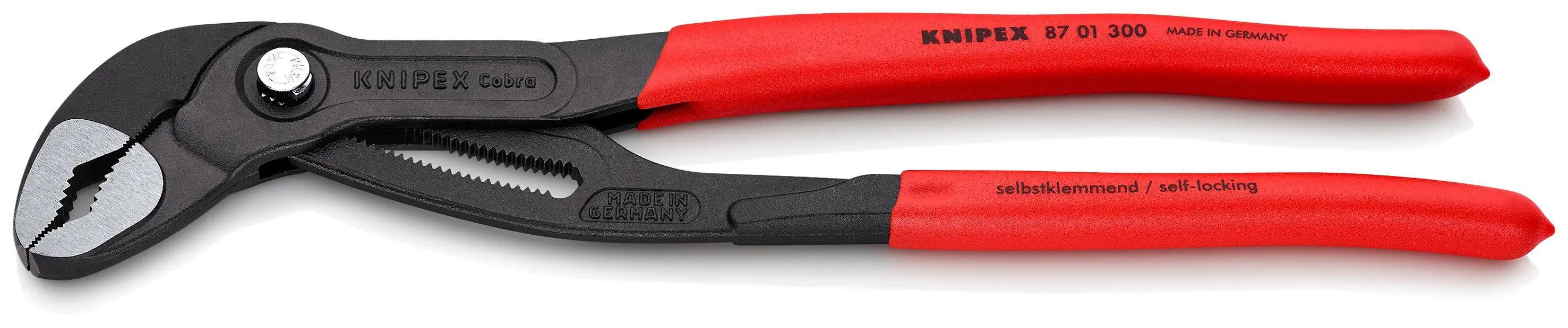 Knipex 8701300SBA - 12" Cobra® Water Pump Pliers - Wise Line Tools
