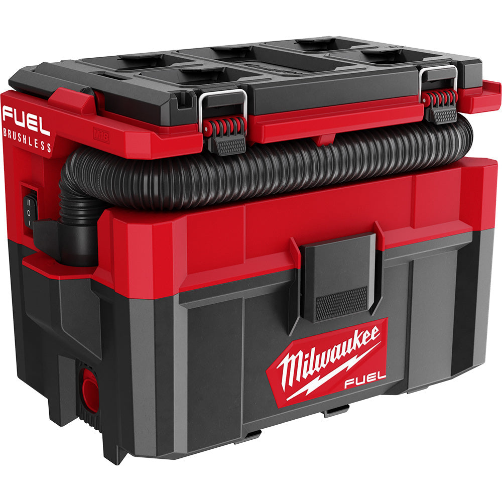 Milwaukee 0970-20 - M18 FUEL™ PACKOUT™ 2.5 Gallon Wet/Dry Vacuum - Wise Line Tools
