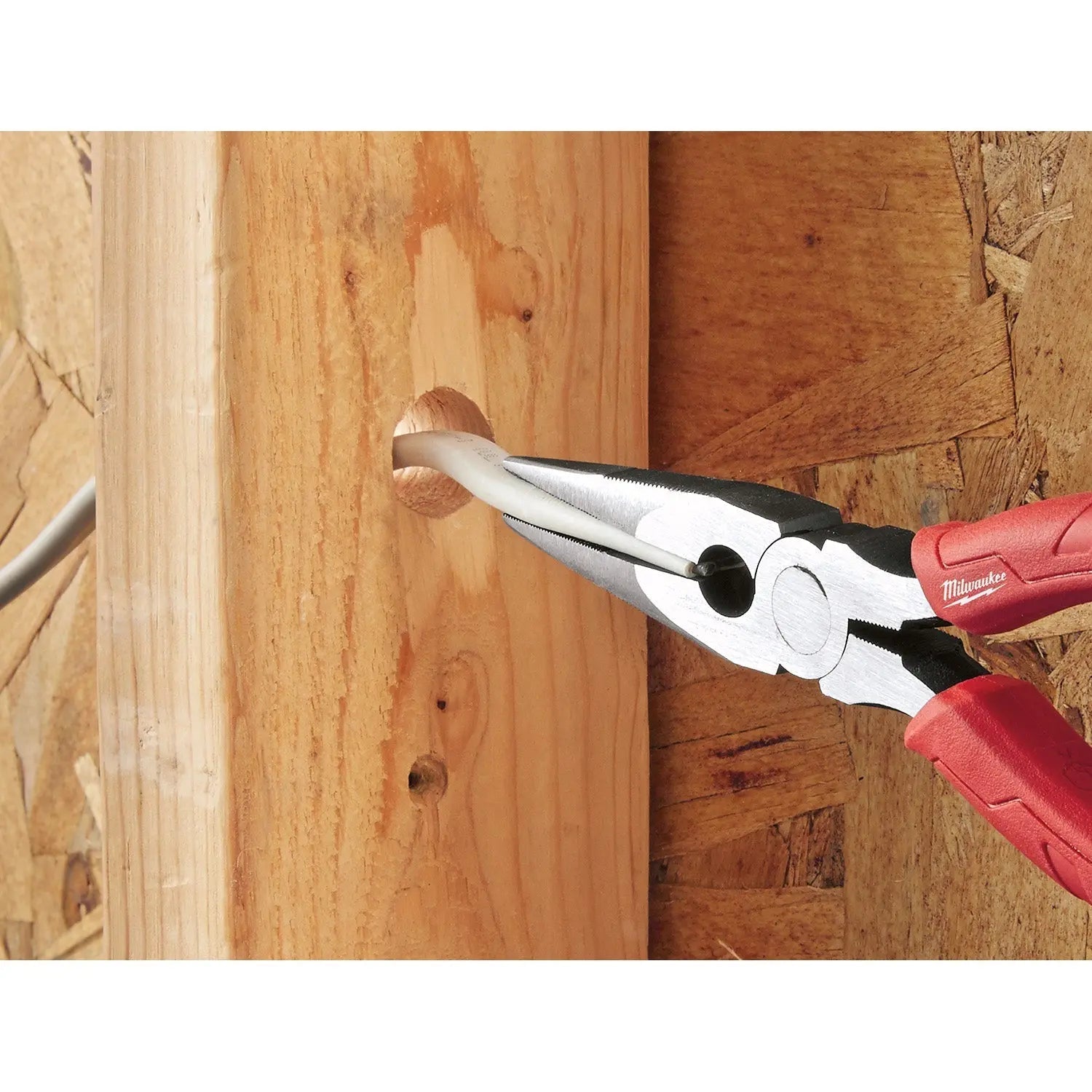 Milwaukee 48-22-6101 - 8 in. Long Nose Pliers - Wise Line Tools