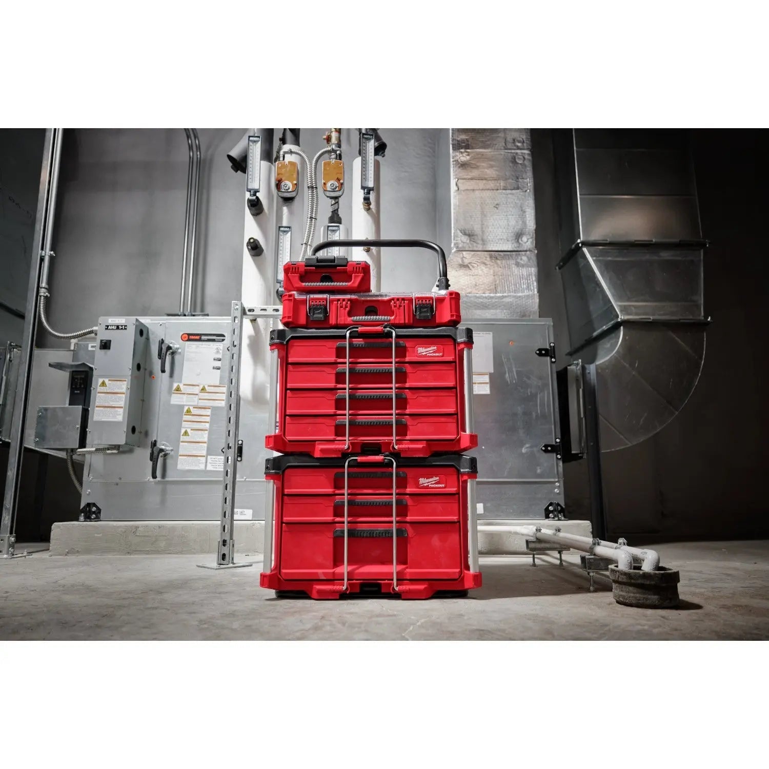 Milwaukee 48-22-8447 - PACKOUT™ Multi-Depth 3-Drawer Tool Box - Wise Line Tools