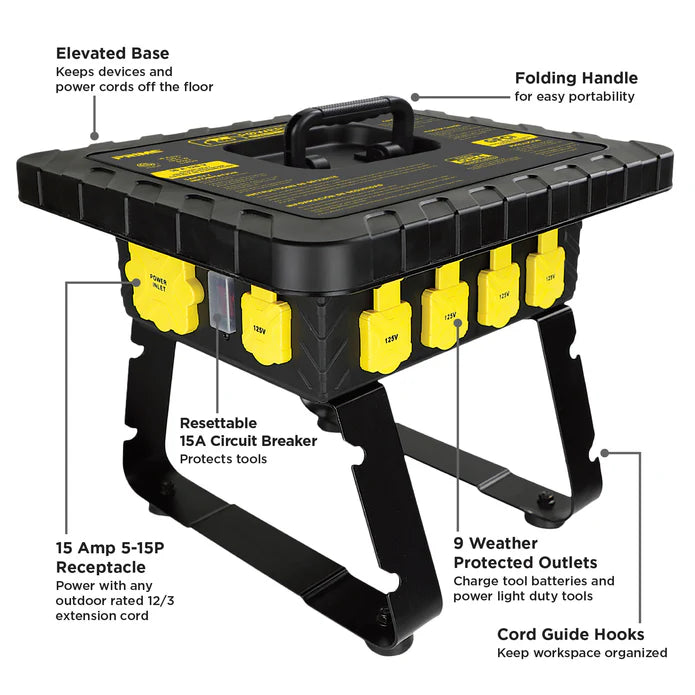 PRIME PBGJP002 - Powerweb® Worksite Electrical Box