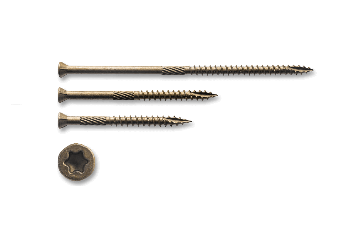 Big Timber 1THB93 - #9 by 3-inch T-20 Trim Head Screws-Exterior,(90 per Box)