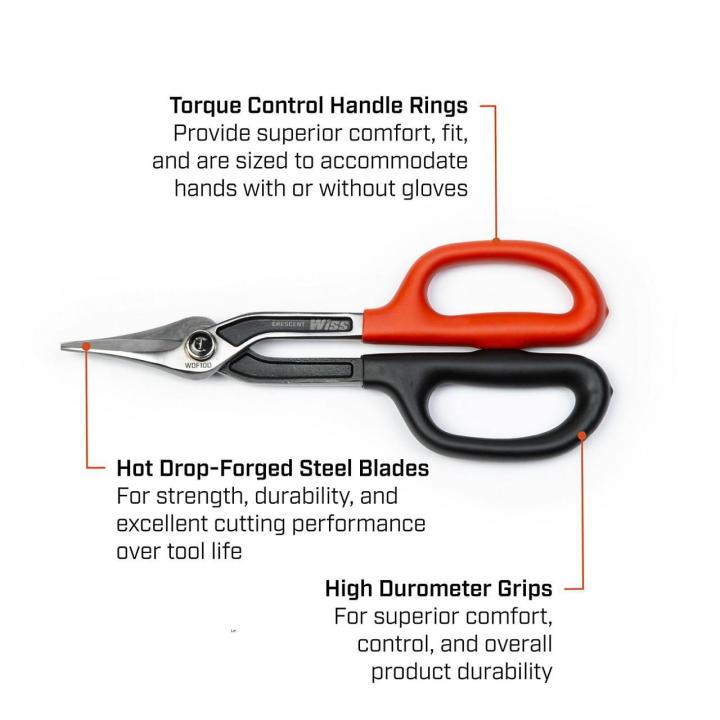 Crescent WDF12D - 12" Duckbill Pattern Tinner Snips