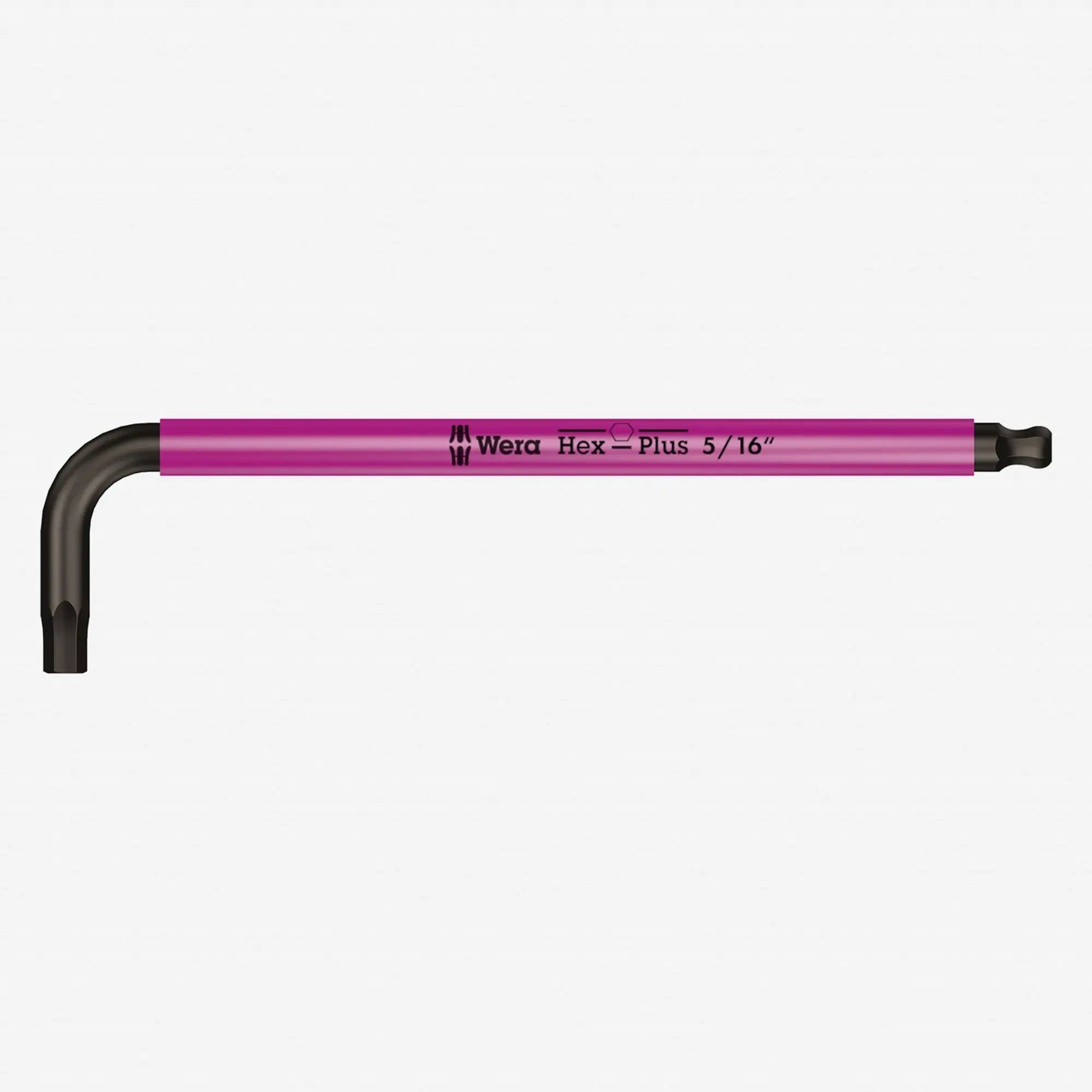 Wera 022637 5/16" x 195mm Hex + Ball End Hex L-key (Pink) WERA